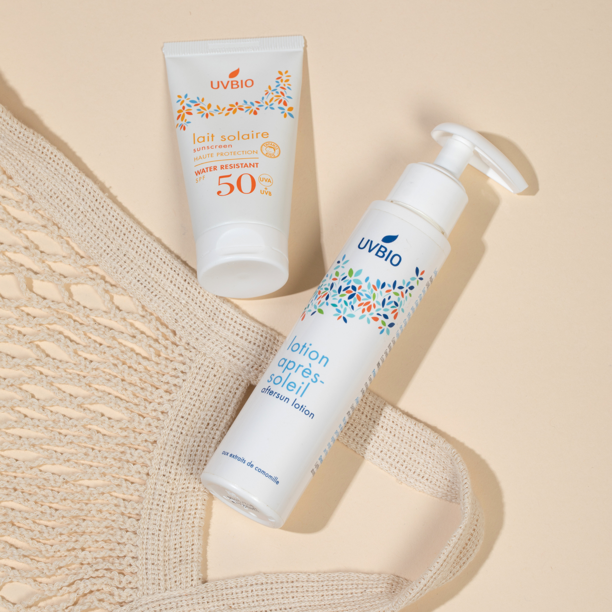 Duo douceur - Lait solaire SPF50 en 50ml & lotion après soleil
