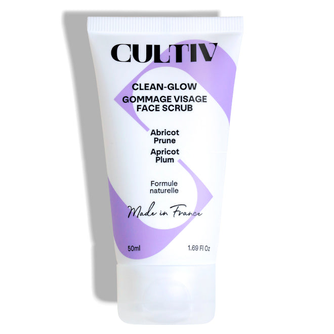 CLEAN-GLOW Gommage visage doux 50mL